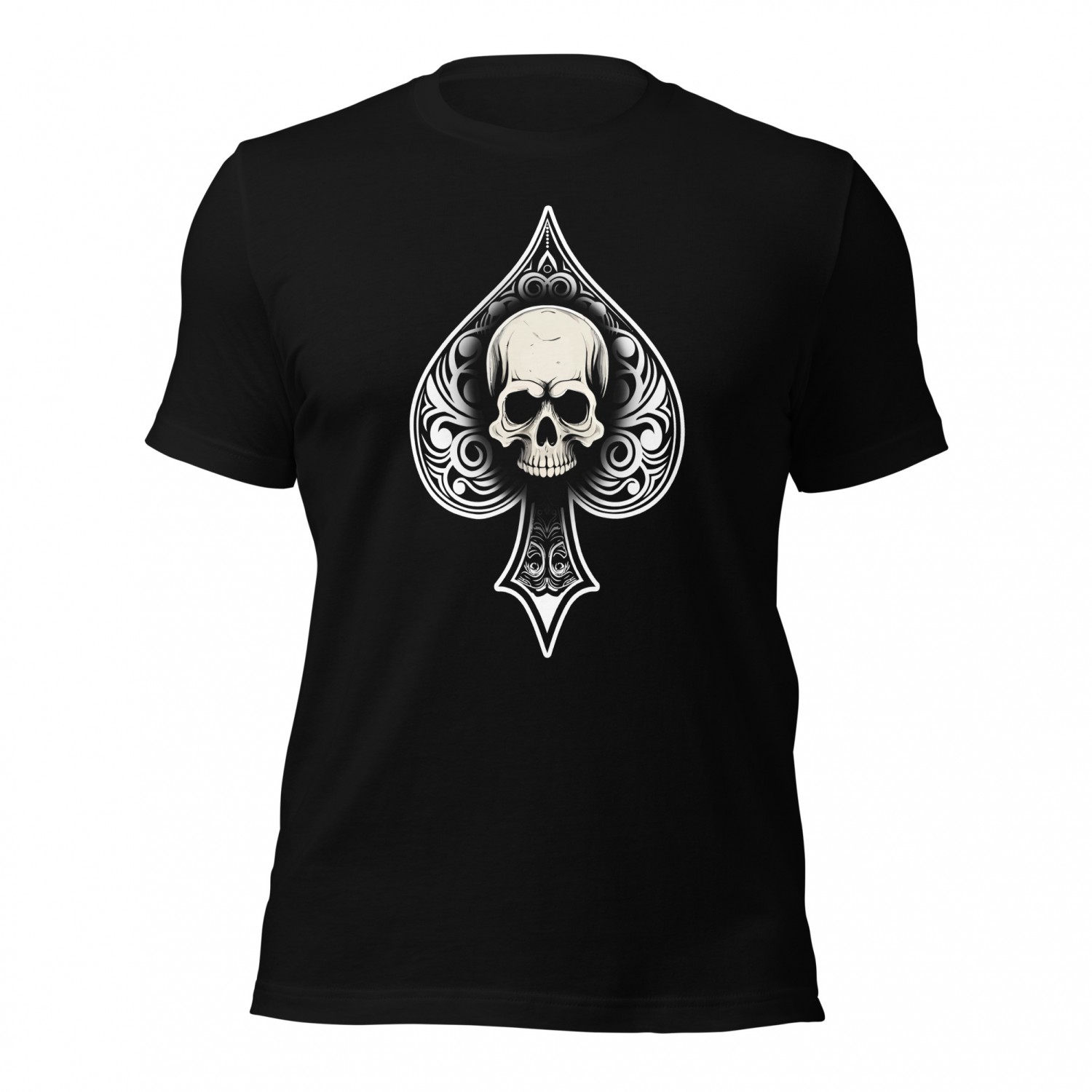 T-shirt with the Spades card